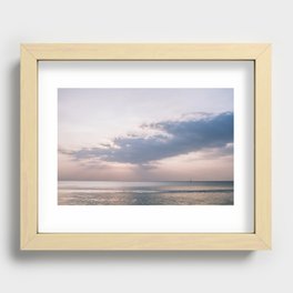 Phuket Island Sunset Recessed Framed Print