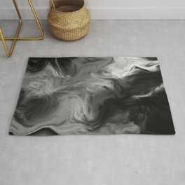 cloudy days Rug