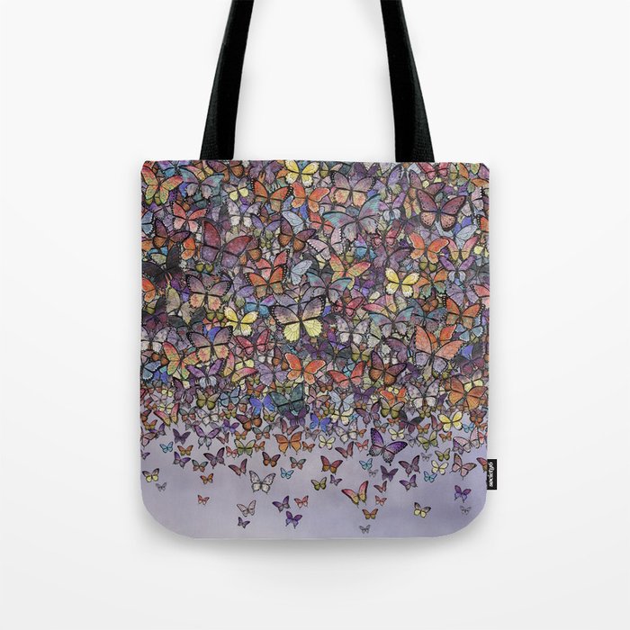 butterfly cascade Tote Bag