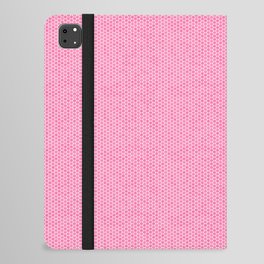 Small Bright Pink Honeycomb Bee Hive Geometric Hexagonal Design iPad Folio Case