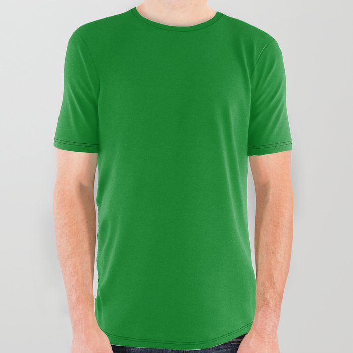 Champ Green All Over Graphic Tee