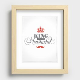 The King  Recessed Framed Print