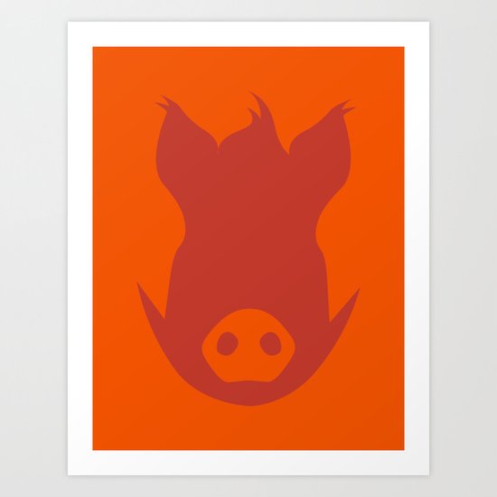Piggy Art Print