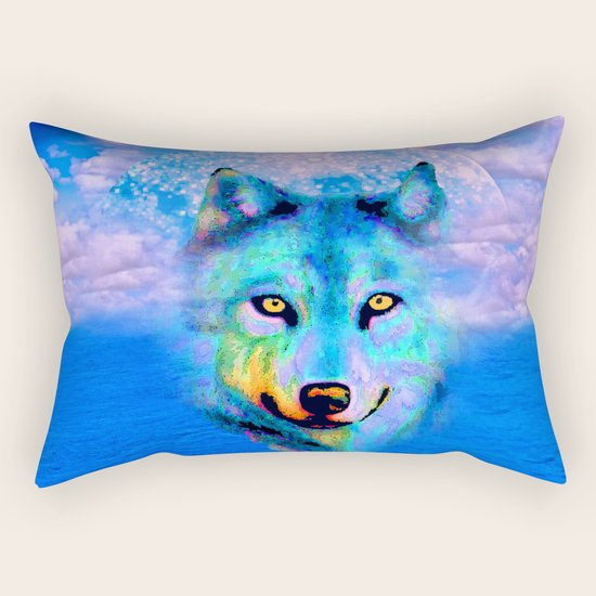 WOLF Rectangular Pillow