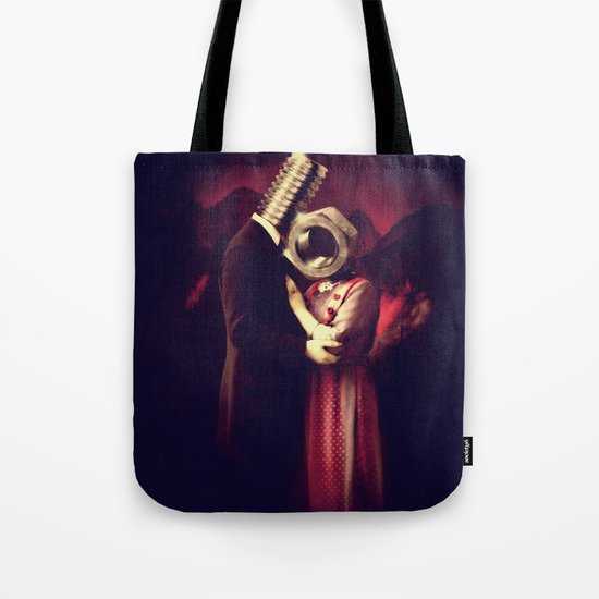 Screw Love Tote Bag