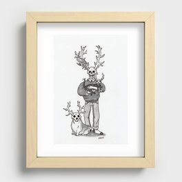 The Family Curse Recessed Framed Print