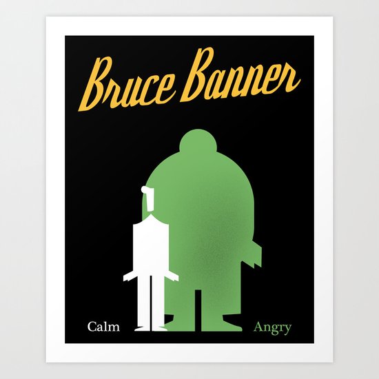 Loupot Spirit - Hulk Art Print
