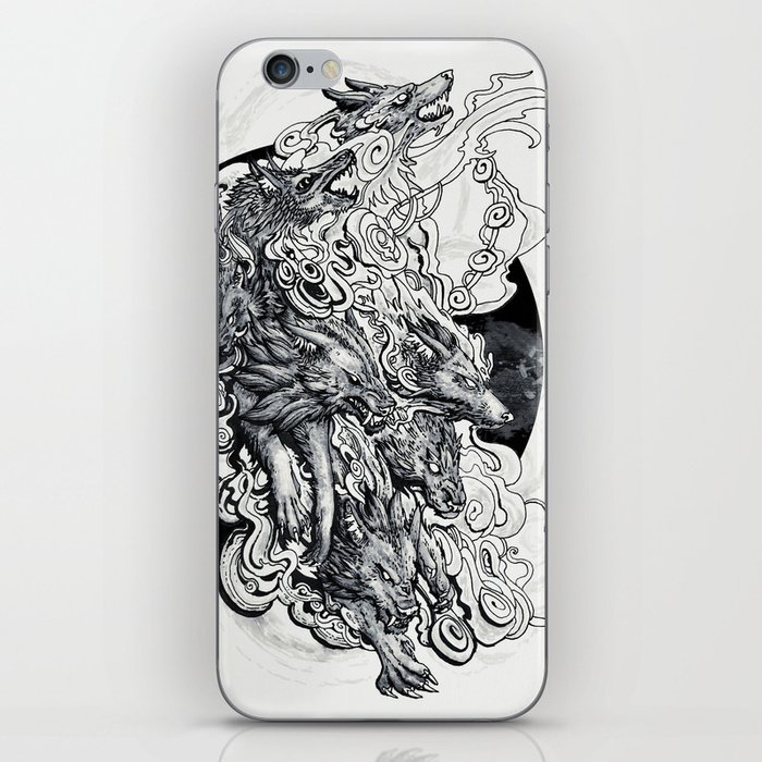 Wolf Moon iPhone Skin