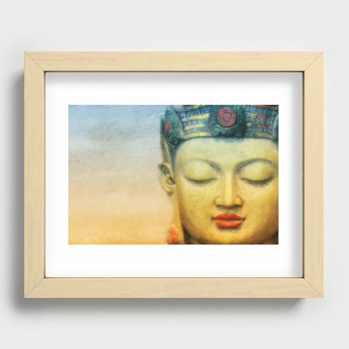 buddha Recessed Framed Print
