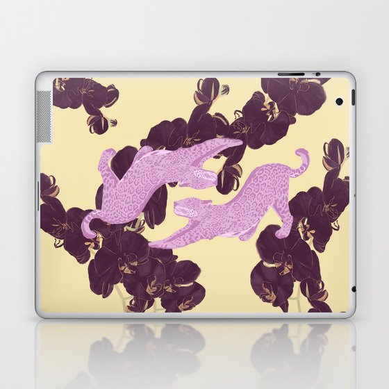 orchid cheetah  Laptop & iPad Skin