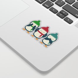 No Evil In Holiday Sticker
