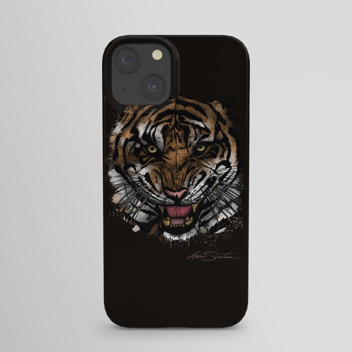 Tiger Face (Signature Design) iPhone Case