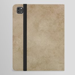 Old coffee brown grey iPad Folio Case