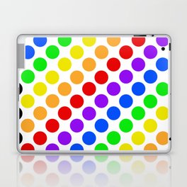 Rainbow Dots Laptop Skin