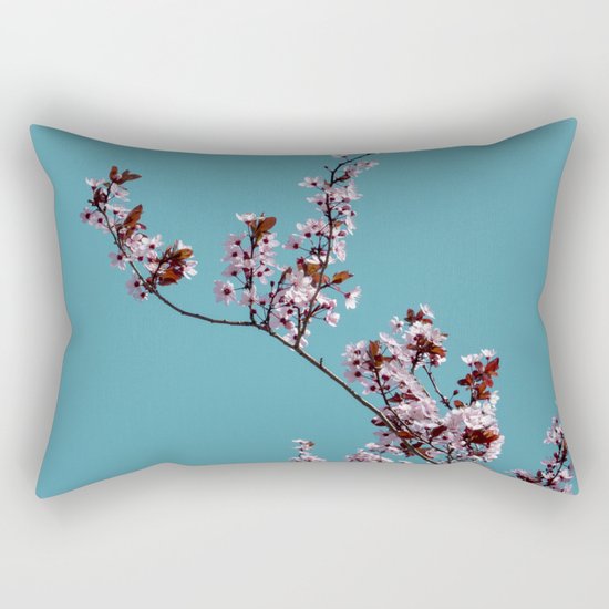 Tree in spring Rectangular Pillow