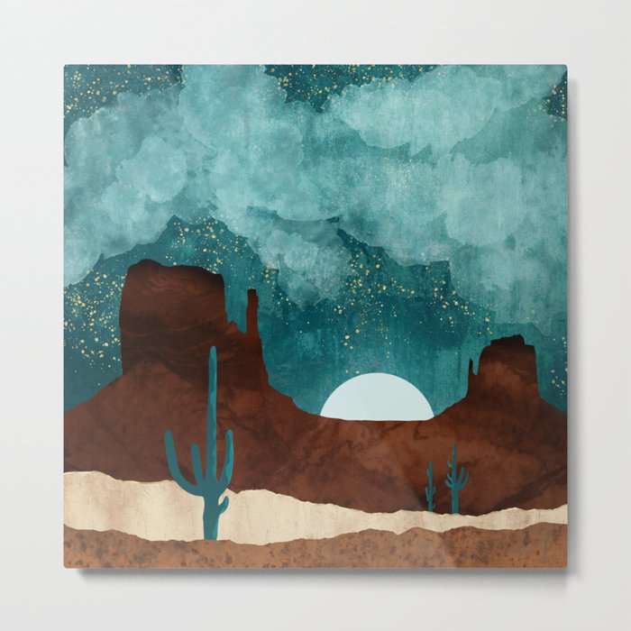 Desert Night Metal Print