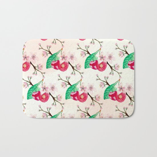 cherries Bath Mat