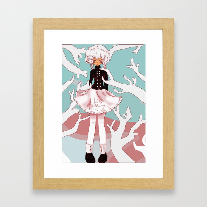 C girl2 Framed Art Print