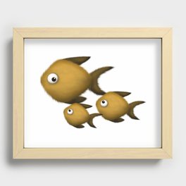 The FurFish Series Recessed Framed Print