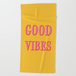 Good Vibrations 2 Beach Towel