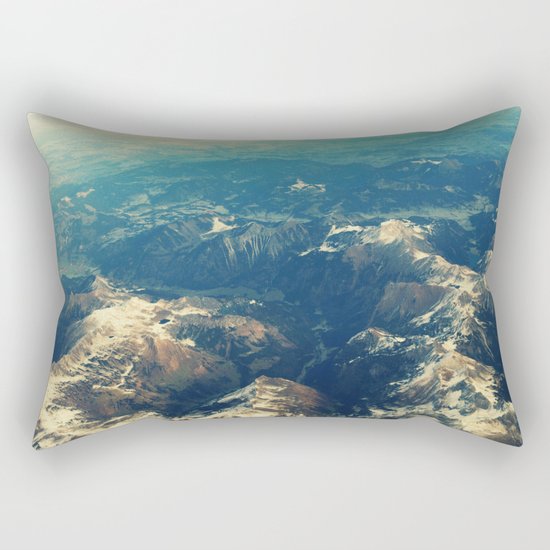 earthy m Rectangular Pillow