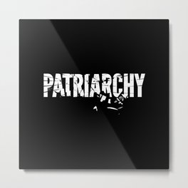 Smash The Patriarchy Metal Print