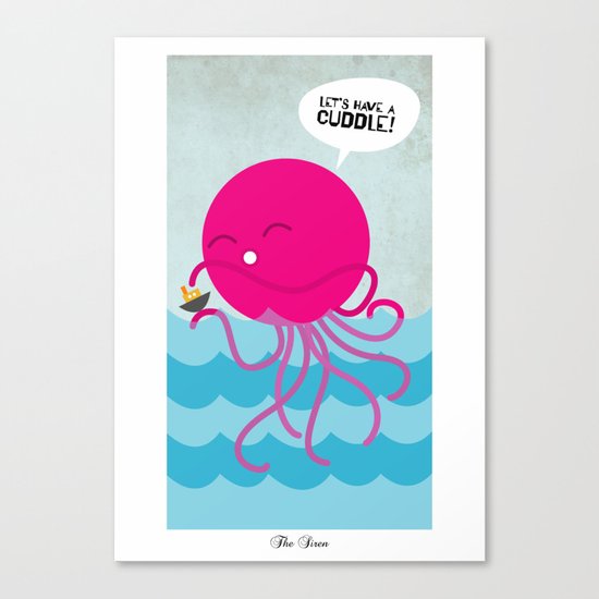 The Siren Canvas Print