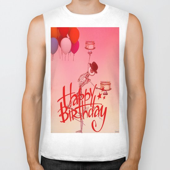 Happy Birthday Monsieur Bone ! Biker Tank