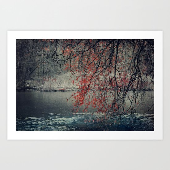 by the River Art Print