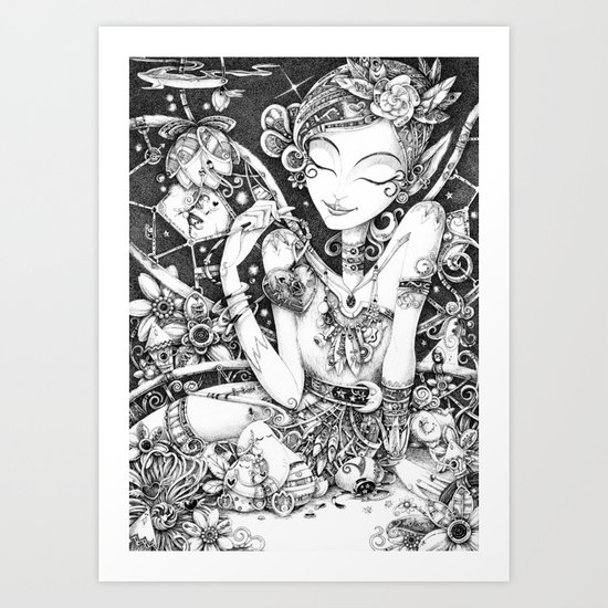Tinkering Utopia Art Print