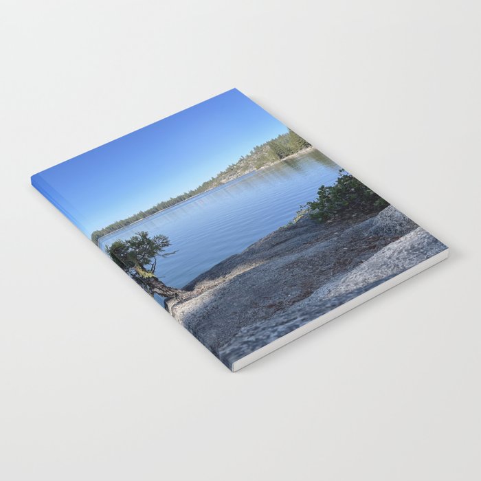 Tree at Pine Crest Lake Notebook