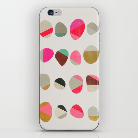 painted pebbles 1 iPhone & iPod Skin