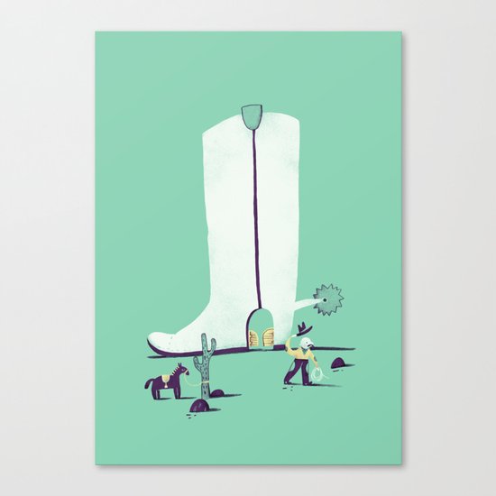 Howdy! Canvas Print
