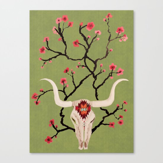 texan matcha Canvas Print