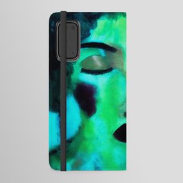 She Became One With Water Android Wallet Case