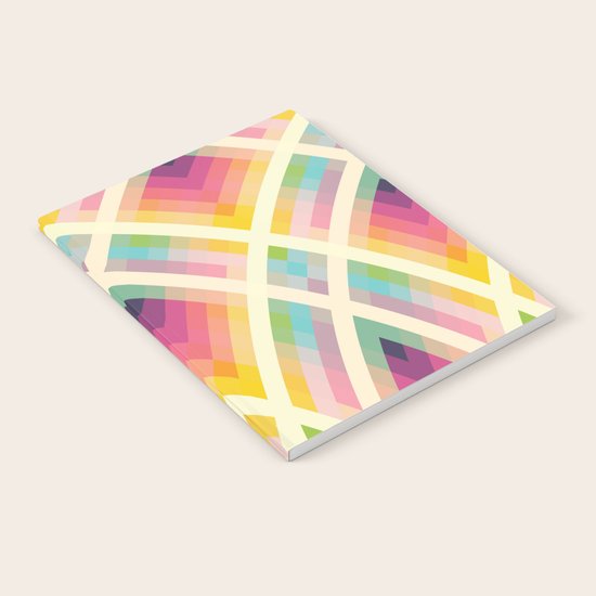 Retro Circles Notebook