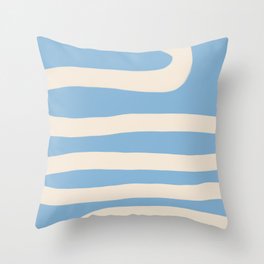 Tracks in the Sky Throw Pillow
