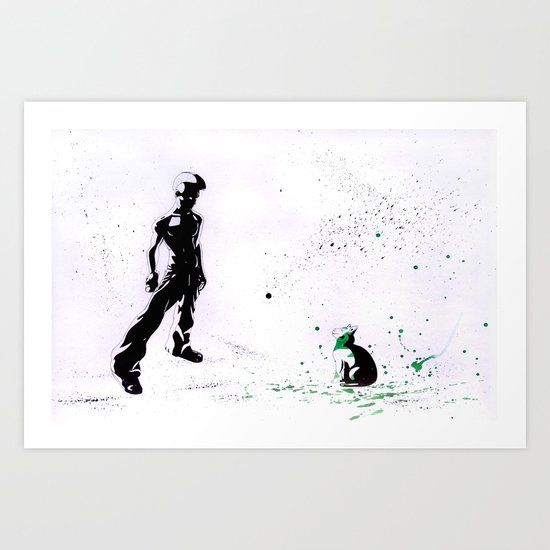 Urchin Art Print