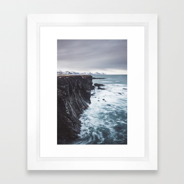 The Edge - Landscape and Nature Photography Framed Art Print