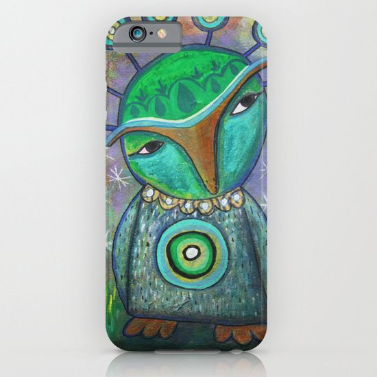Alien Owl iPhone & iPod Case