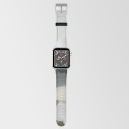 Modern Abstract Brush Stroke Painting Apple Watch Band