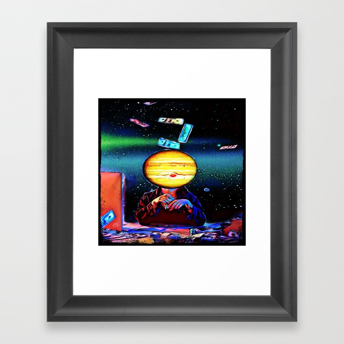 Jovian Series "Fortune" Framed Art Print