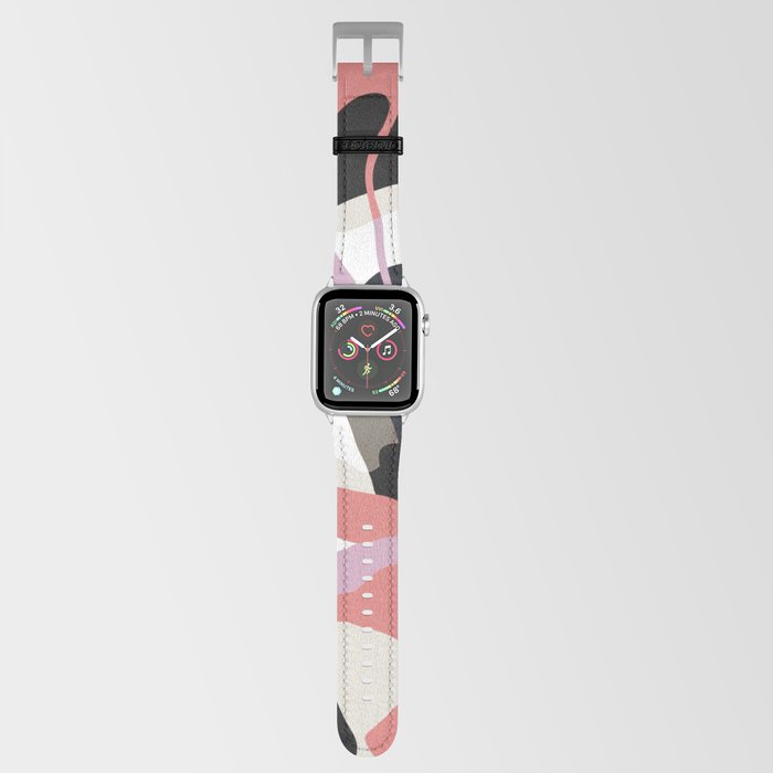 Scandinavian abstract splatter pattern 03 Apple Watch Band