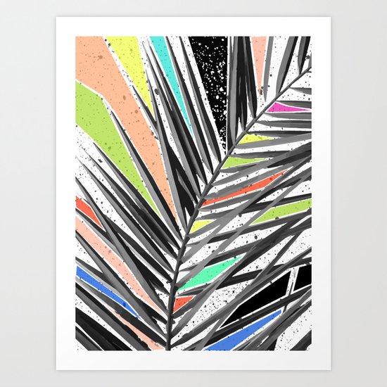 Tropical madness Art Print