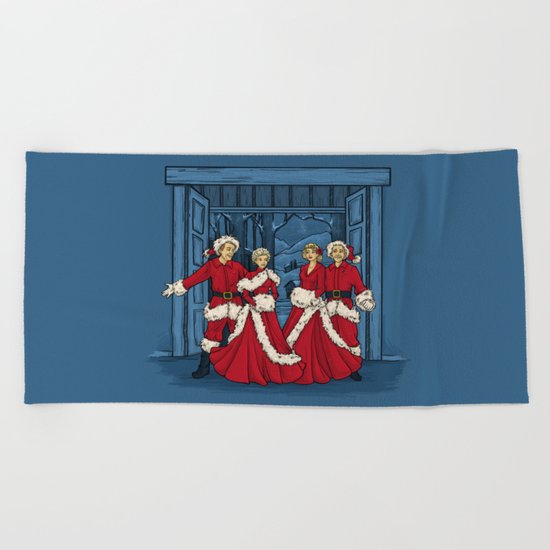 May Your Days be Merry and Bright Beach Towel