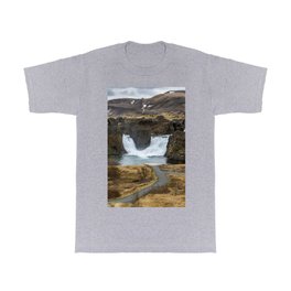 Hjalparfoss waterfalls T Shirt | Waterfall, Rauoa, Digital, Icelandic, Color, Foss, Hjalp, Waterfalls, Photo, Hjalparfoss 