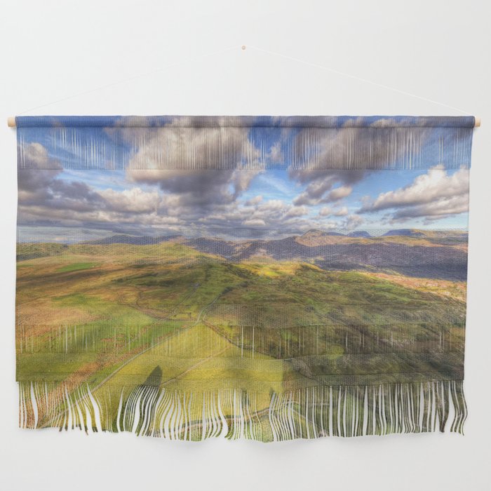 Views from Cwm Bychan Wall Hanging
