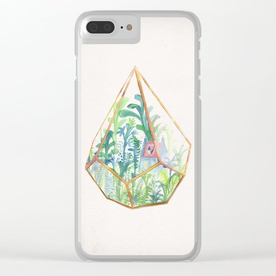 Terrarium II Clear iPhone Case