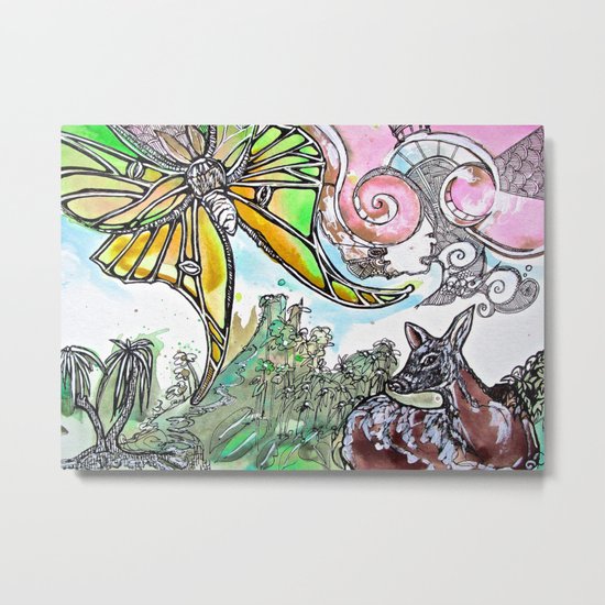 Fawn Metal Print