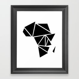 Abstract Africa Framed Art Print